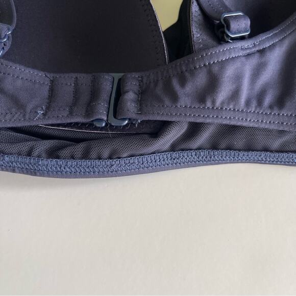 Sea level Cross Front Multifit Bikini Top Navy - Picture 5 of 12